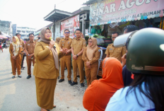 Jaga Harga Bahan Pokok, Pemkab Pringsewu Turun Langsung ke Pasar Induk