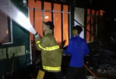 Kebakaran Hebat Landa Kotabumi Selatan, Satu Warga Tewas Terjebak di Dalam Rumah