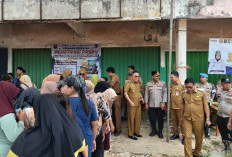 Jaga Stabilitas Harga Pangan, Polres Mesuji Kawal Pasar Murah di Tanjung Raya