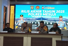 Rilis Akhir Tahun, Kapolres Mesuji Beberkan 430 Kasus Kriminal Sepanjang 2025