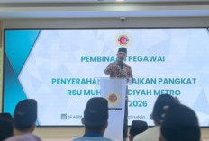 Tingkatkan Kinerja, RSU Muhammadiyah Metro Gelar Pembinaan dan Penyerahan SK Kenaikan Pangkat 