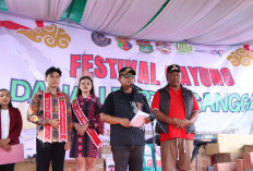 Festival Dayung Danau Tirta Gangga 2025 Dibuka Bupati dan Wakil Bupati Lamteng