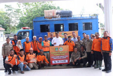Pemkab Lampung Tengah Lepas Bantuan Korban Bencana di Sumatera