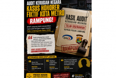 Dugaan Honorer Fiktif Pemkot Metro Berlanjut, Hasil Audit Sudah di Tangan Penyidik