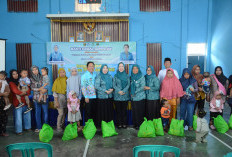 Ketua IV TP PKK Lamteng Hadiri Baksos Serentak HKG PKK ke-54 di Bandar Sari