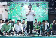  Lailatul Ijtima Keluarga Besar Ranting NU Kampung Indra Putra Subing, Bupati Ardito Serukan Pentingnya Ukhuwah