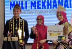 Keisha Nadira Tanjung dan Elia Andrenata Setiawan Raih Juara 1 Muli Mekhanai Kota Metro 2026