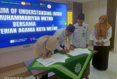 Perkuat Pelayanan Pasien, RSU Muhammadiyah Metro dan Kemenag Kota Metro Resmi Teken MoU