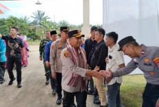 Kunker ke Mapolsek Way Serdang, Kapolres Mesuji Tekankan Pelayanan Humanis